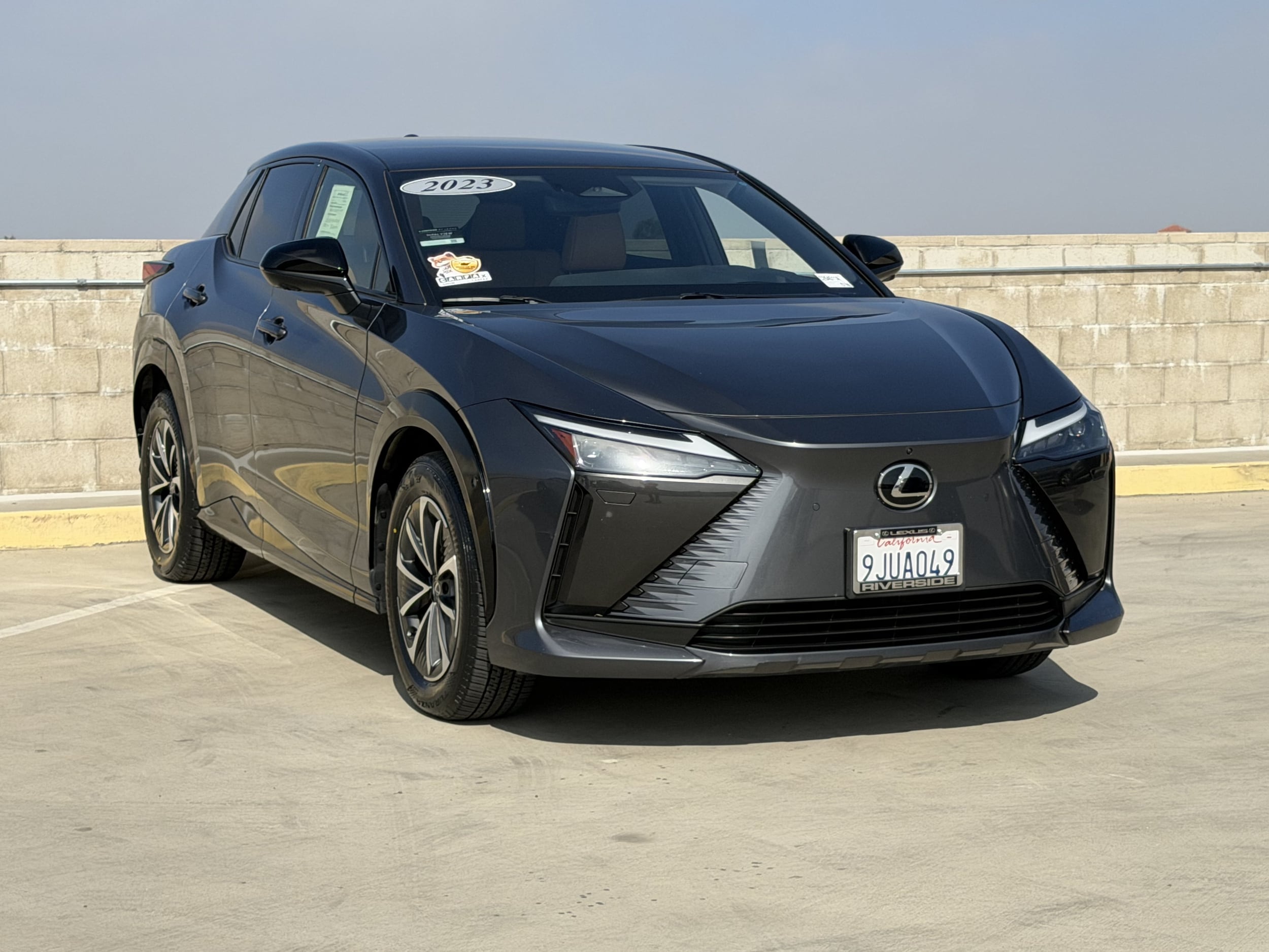 Certified 2023 Lexus RZ Premium with VIN JTJAAAAB9PA018196 for sale in Riverside, CA