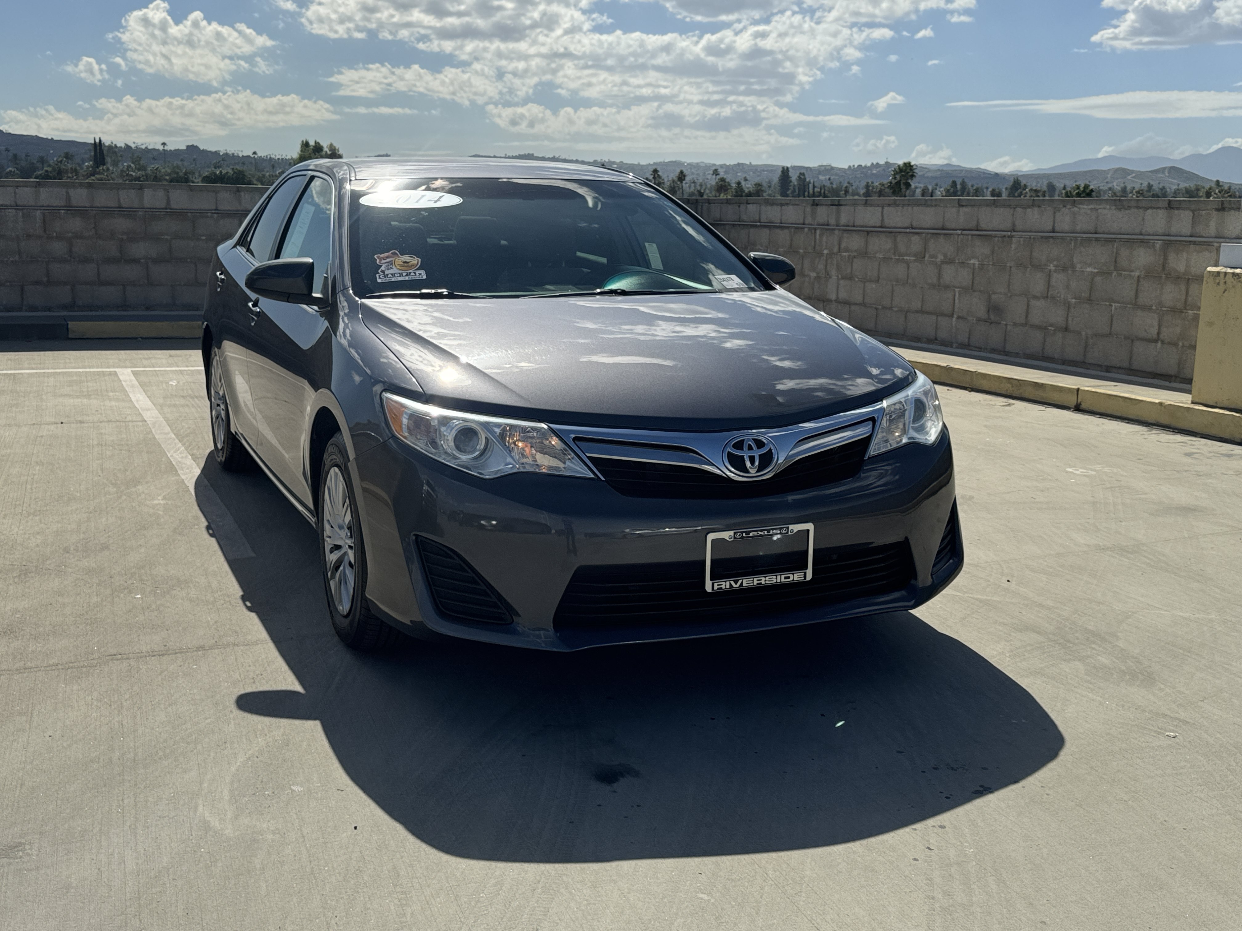 Used 2014 Toyota Camry LE with VIN 4T1BF1FK9EU367643 for sale in Riverside, CA