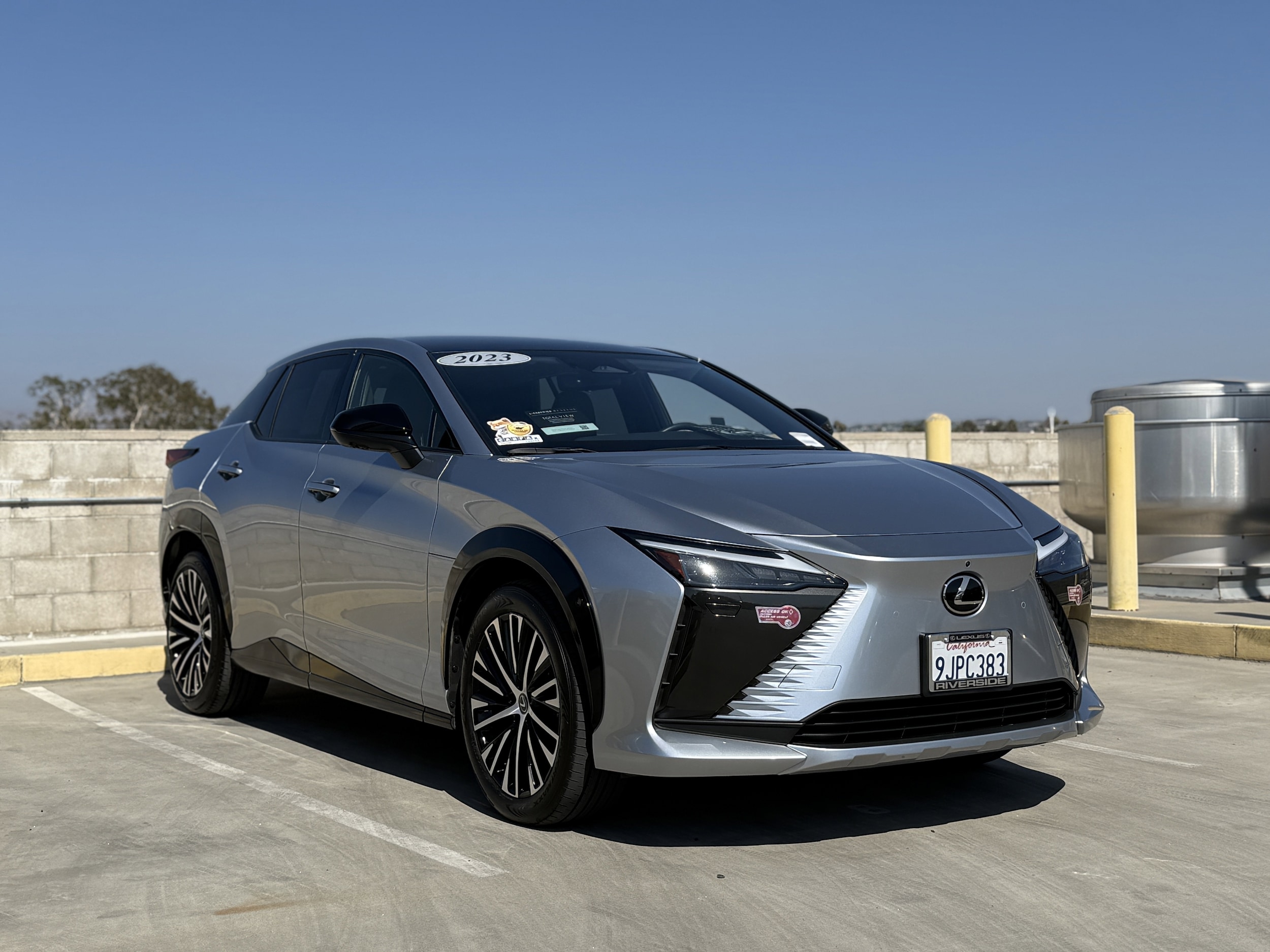 Certified 2023 Lexus RZ Premium with VIN JTJAAAAB2PA017679 for sale in Riverside, CA