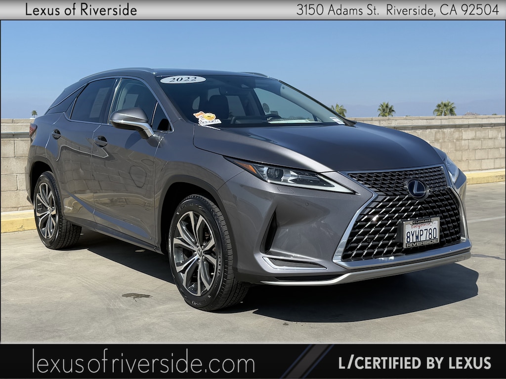 Certified 2022 Lexus RX 450h SUV