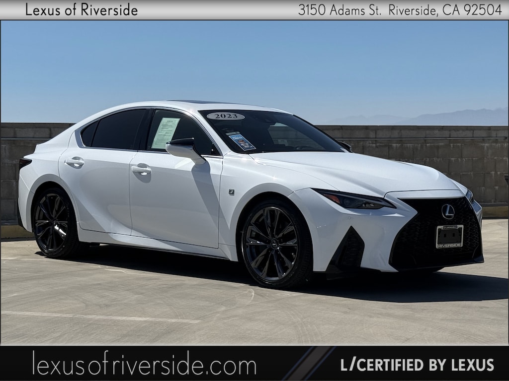 Certified 2023 Lexus IS 350 F SPORT Sedan