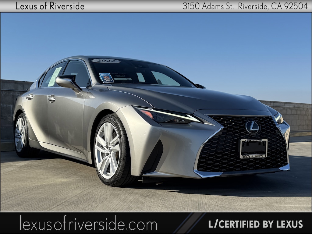Certified 2022 Lexus IS 300 Sedan