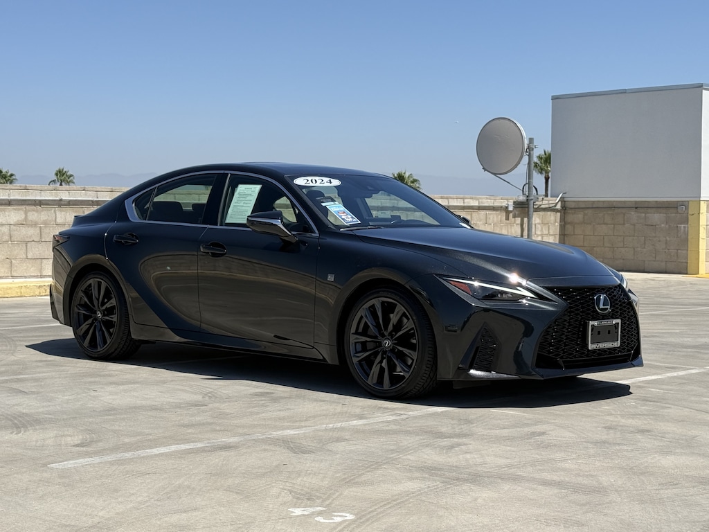 Certified 2024 Lexus IS 350 F SPORT Design Sedan