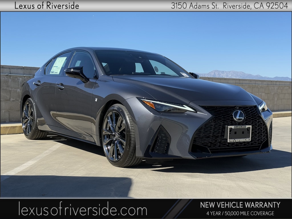 New 2025 Lexus IS IS 350 F SPORT SEDAN