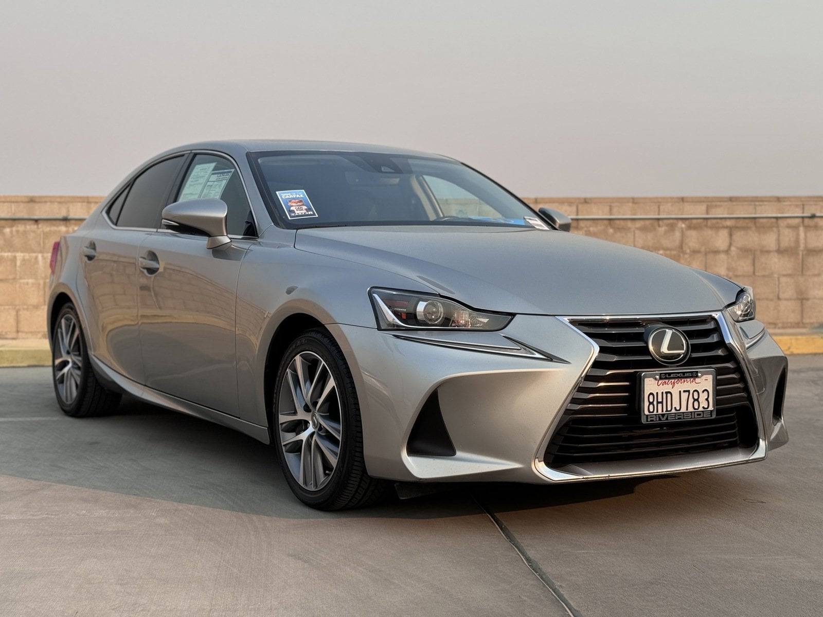 Used 2019 Lexus IS 300 with VIN JTHBA1D29K5088008 for sale in Riverside, CA