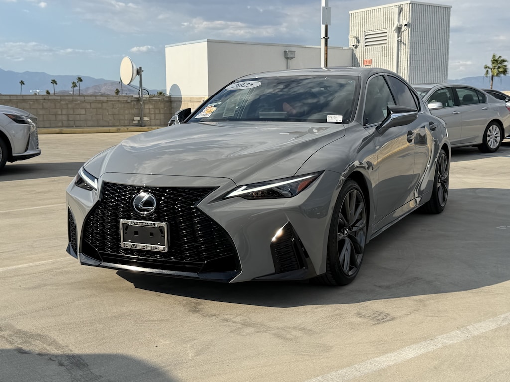 Certified 2025 Lexus IS 350 F SPORT Design Sedan