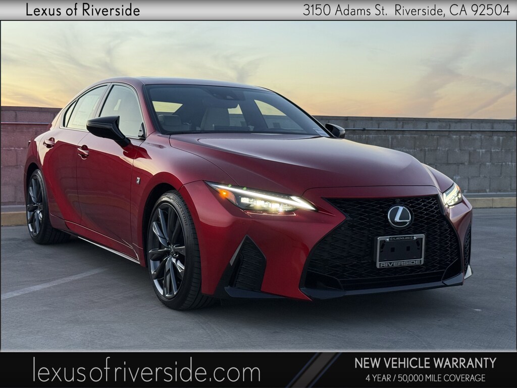 New 2025 Lexus IS 350 F SPORT SEDAN