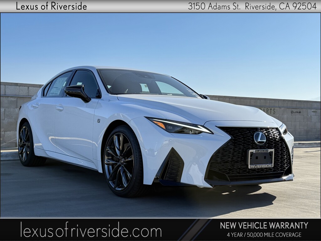 New 2025 Lexus IS IS 350 F SPORT SEDAN