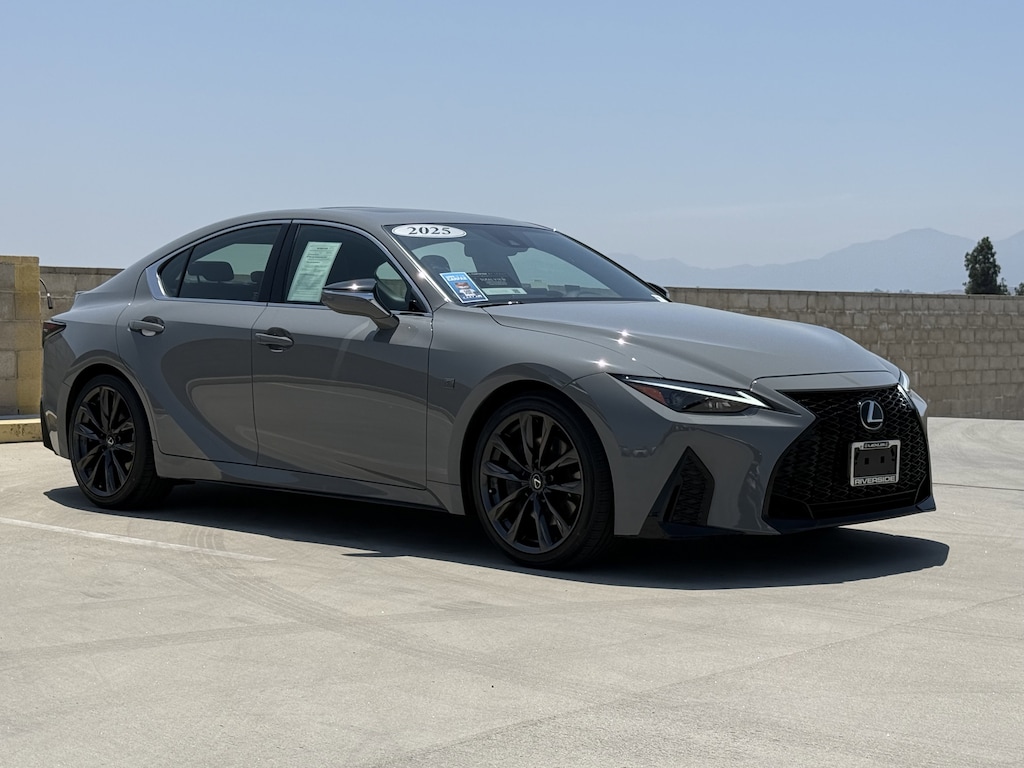 Certified 2025 Lexus IS 350 F SPORT Design Sedan
