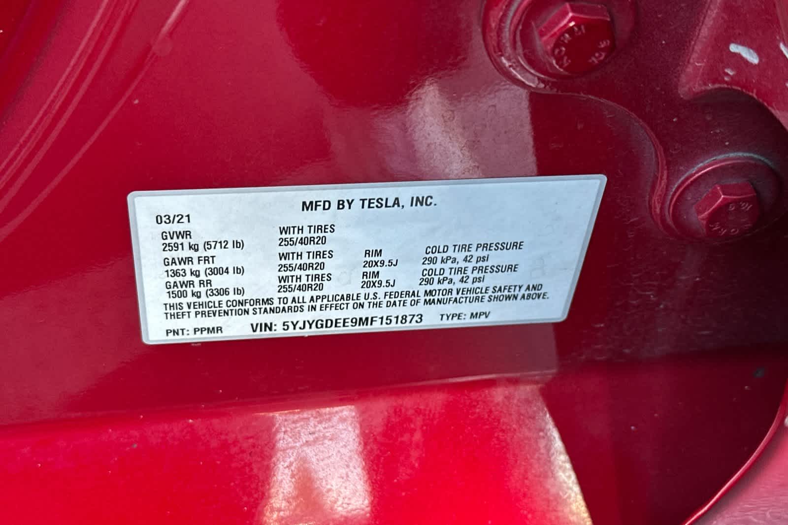 Thumbnail: 2021 Tesla Model Y - 32