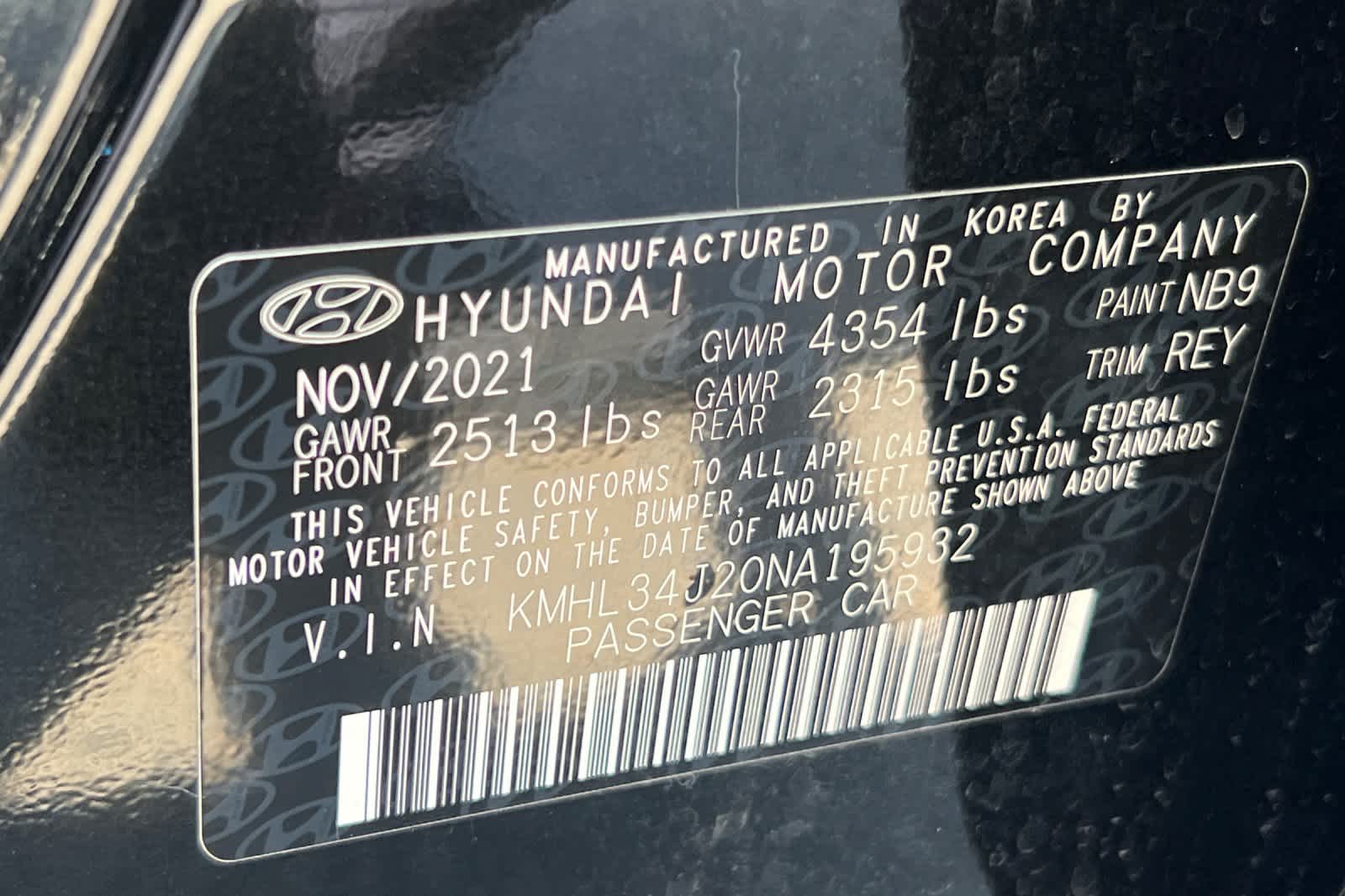 Thumbnail: 2022 Hyundai Sonata - 35
