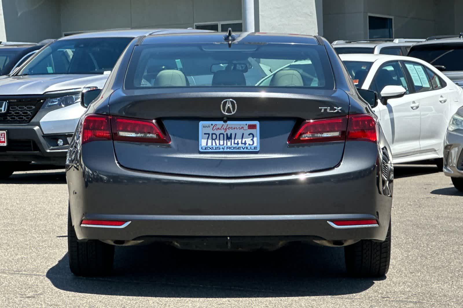 2016 Acura TLX Base 8