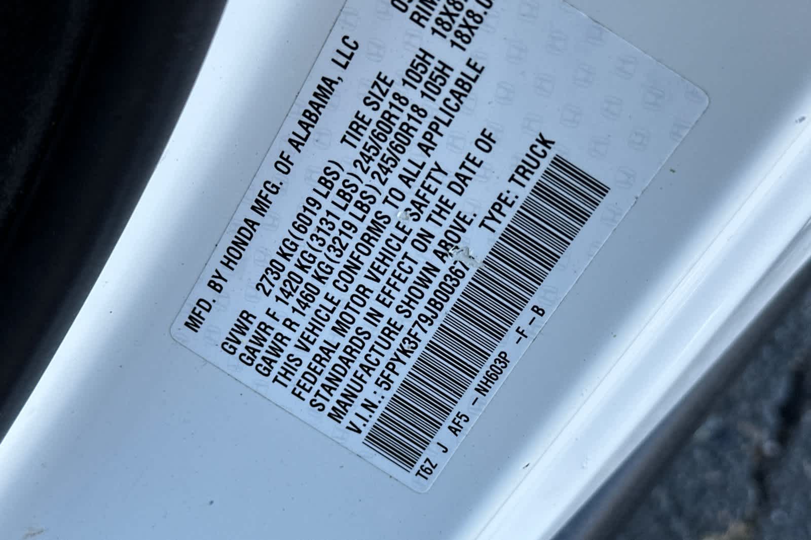 Thumbnail: 2018 Honda Ridgeline - 33