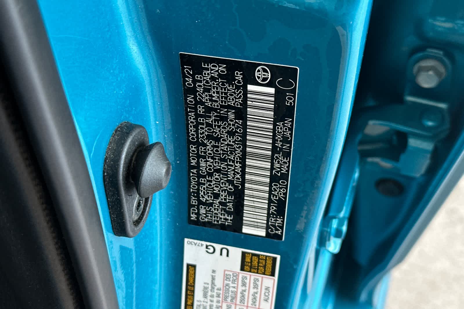 2021 Toyota Prius Prime XLE 34
