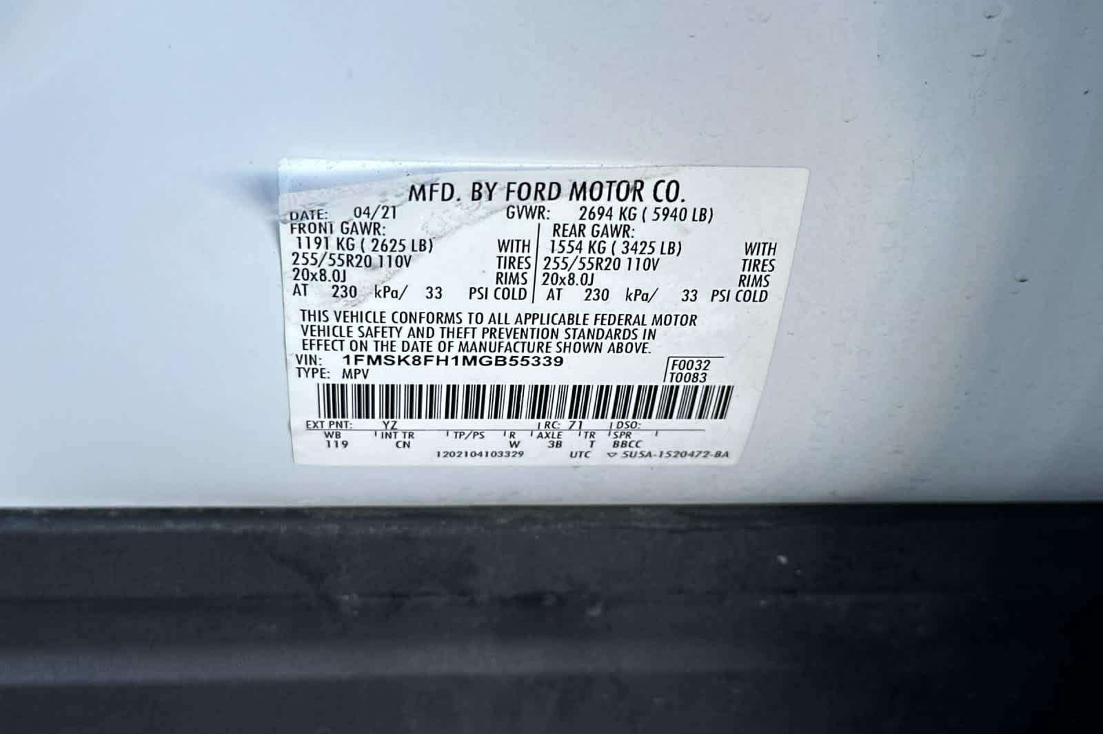 Thumbnail: 2021 Ford Explorer - 35