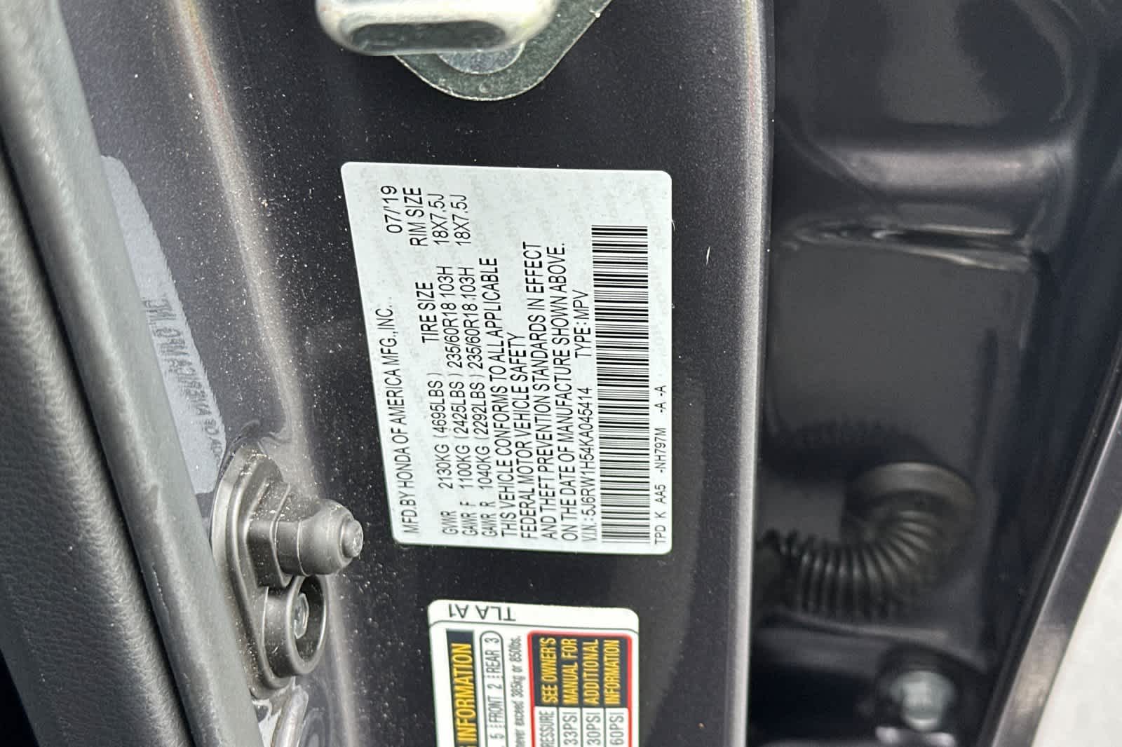 Thumbnail: 2019 Honda CR-V - 33