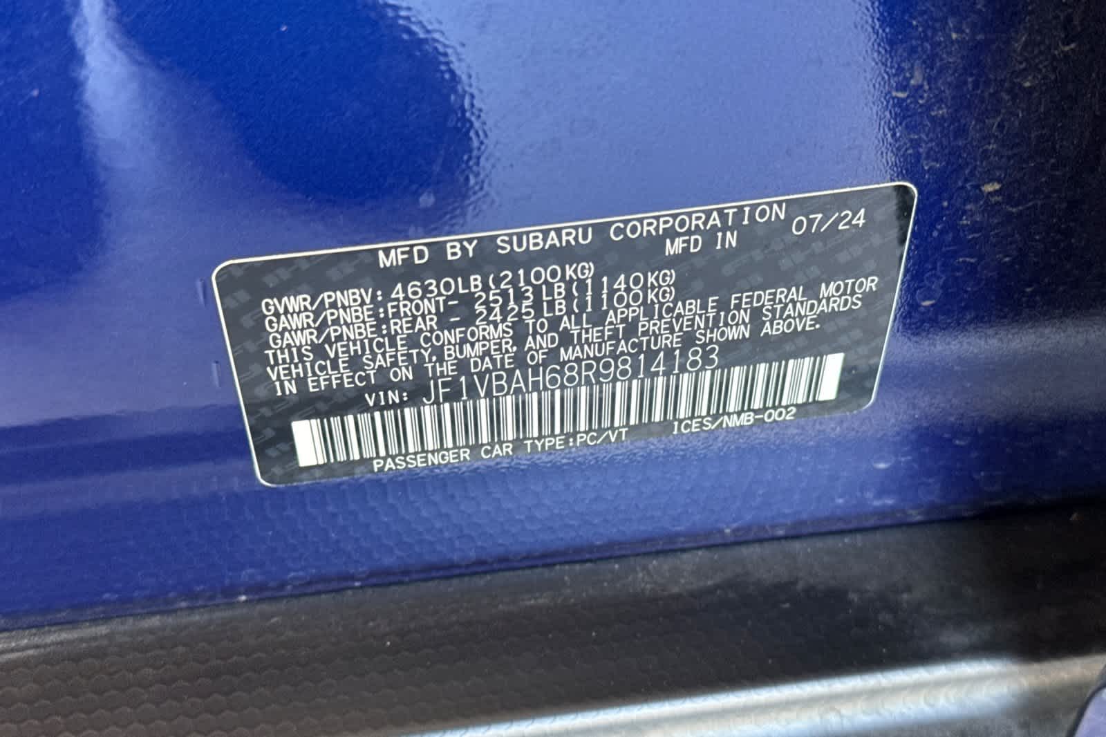 Thumbnail: 2024 Subaru WRX - 32