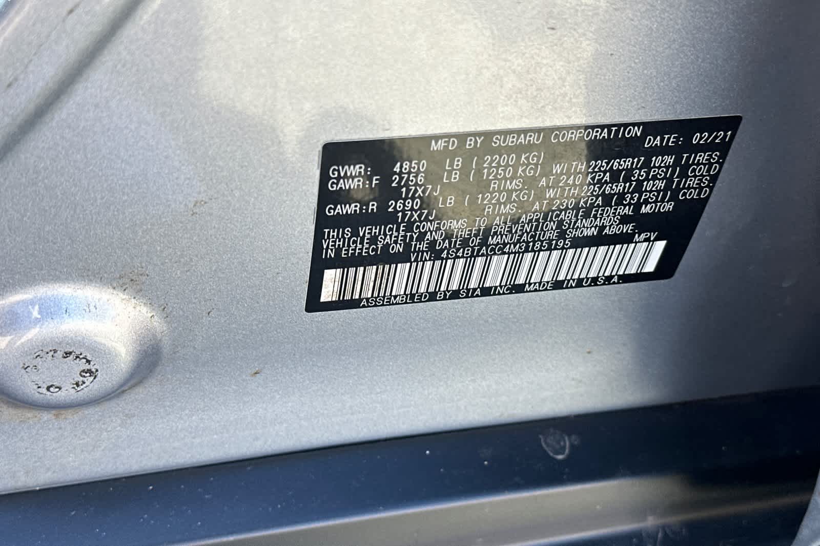 Thumbnail: 2021 Subaru Outback - 32