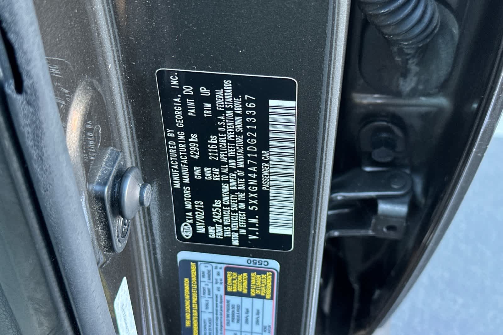 Thumbnail: 2013 Kia Optima - 34