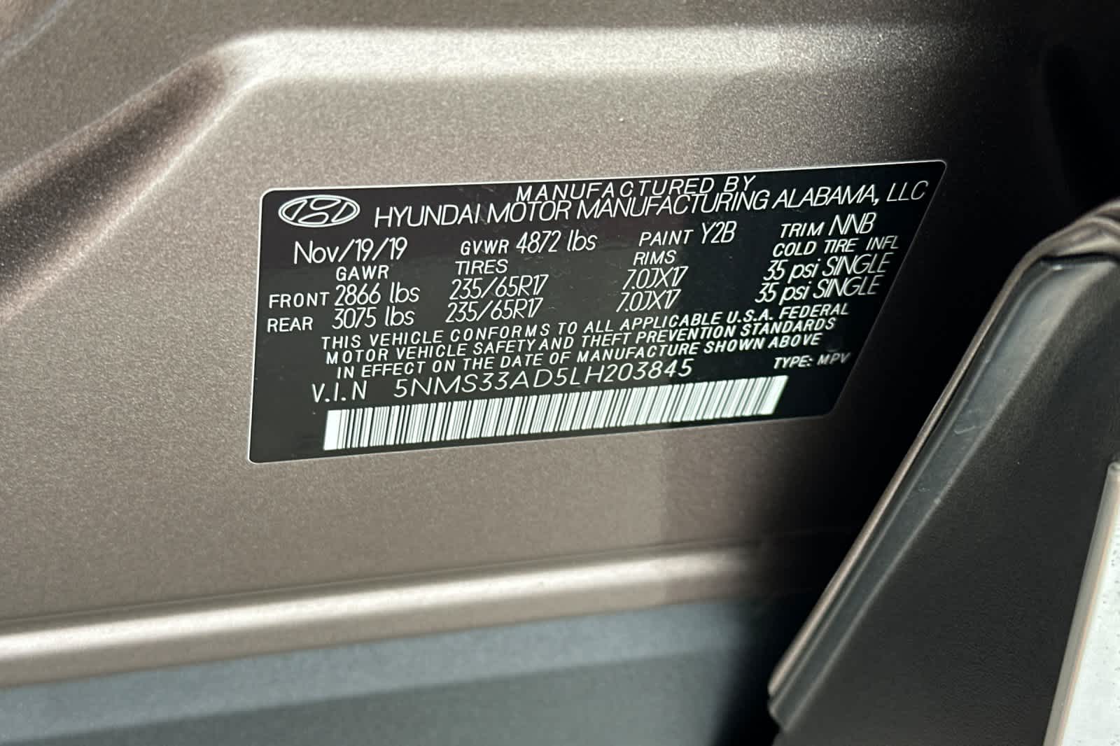 Thumbnail: 2020 Hyundai Santa Fe - 34
