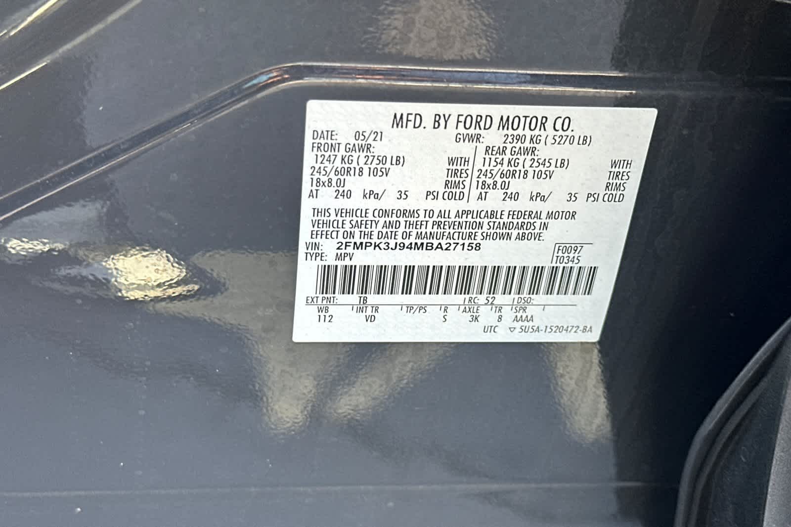 Thumbnail: 2021 Ford Edge - 35