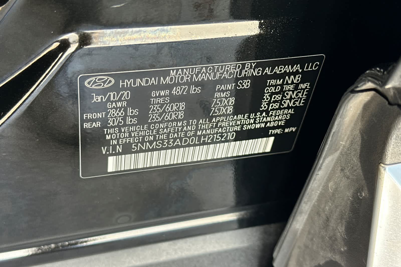 Thumbnail: 2020 Hyundai Santa Fe - 34
