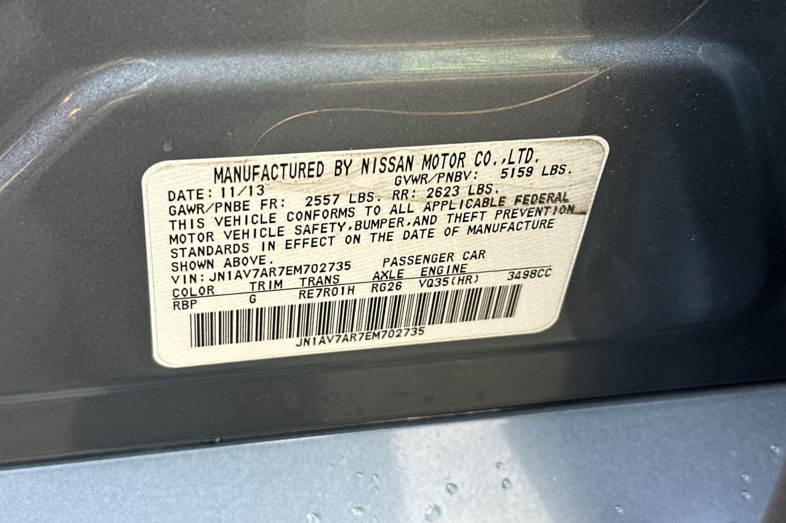 Thumbnail: 2014 INFINITI Q50 - 33