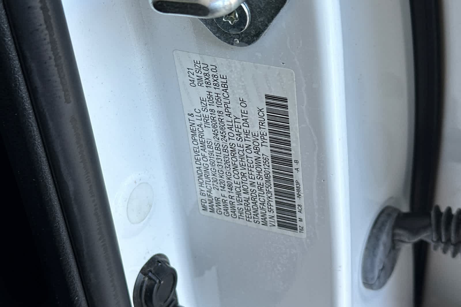 Thumbnail: 2021 Honda Ridgeline - 32