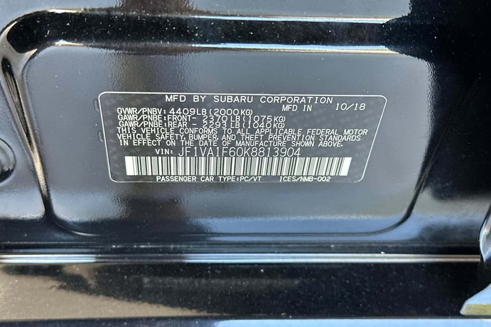 Thumbnail: 2019 Subaru WRX - 29