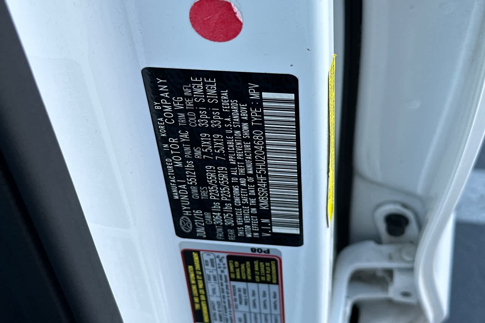 Thumbnail: 2017 Hyundai Santa Fe - 36