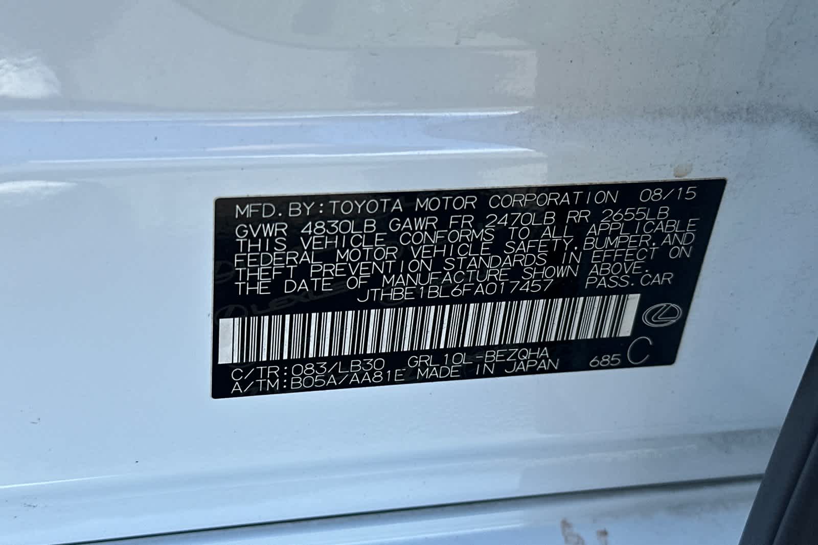 Thumbnail: 2015 Lexus GS - 34