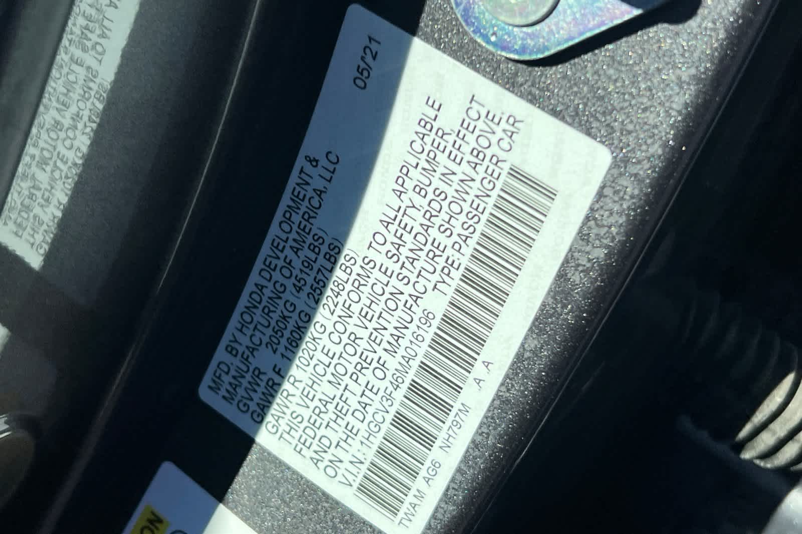 Thumbnail: 2021 Honda Accord - 30