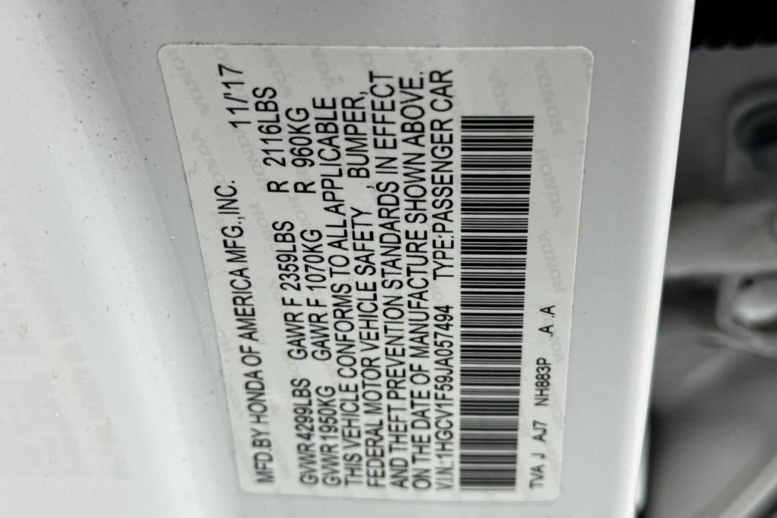 Thumbnail: 2018 Honda Accord - 33