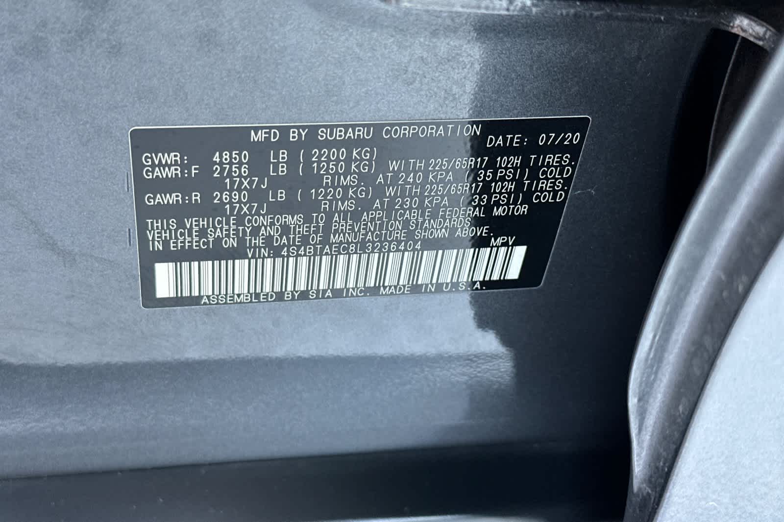 Thumbnail: 2020 Subaru Outback - 34