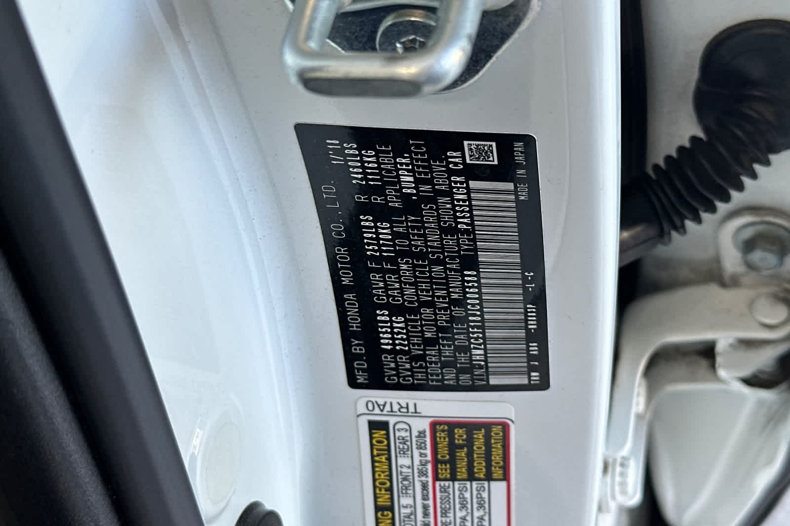 2018 Honda Clarity  32