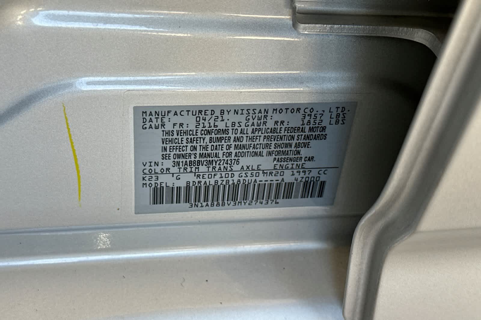 Thumbnail: 2021 Nissan Sentra - 31