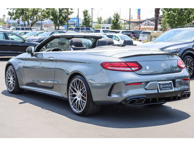 Used 2019 Mercedes-Benz C-Class Cabriolet AMG C63 with VIN WDDWK8HB4KF836182 for sale in Sacramento, CA