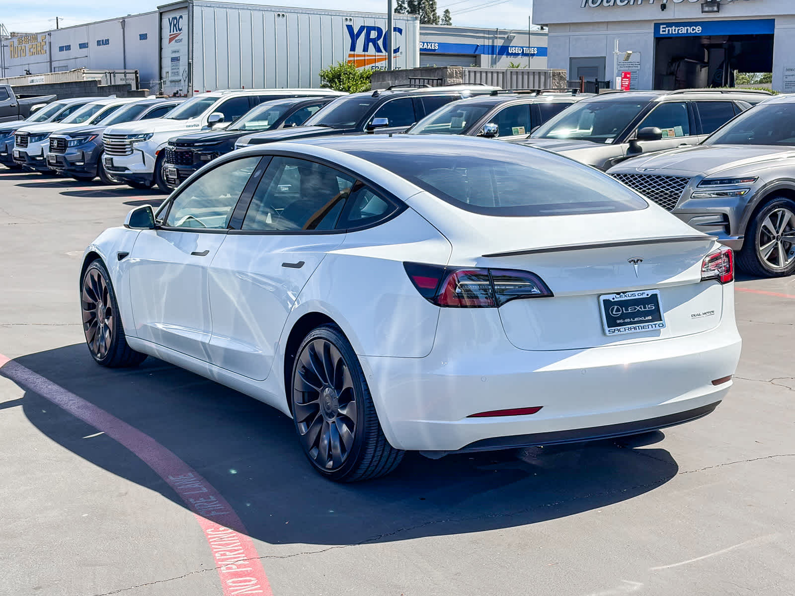 Used 2022 Tesla Model 3 Performance with VIN 5YJ3E1EC6NF209310 for sale in Sacramento, CA