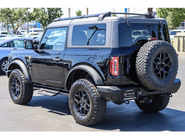 Used 2023 Ford Bronco 2-Door Badlands with VIN 1FMDE5CP9PLB44188 for sale in Sacramento, CA