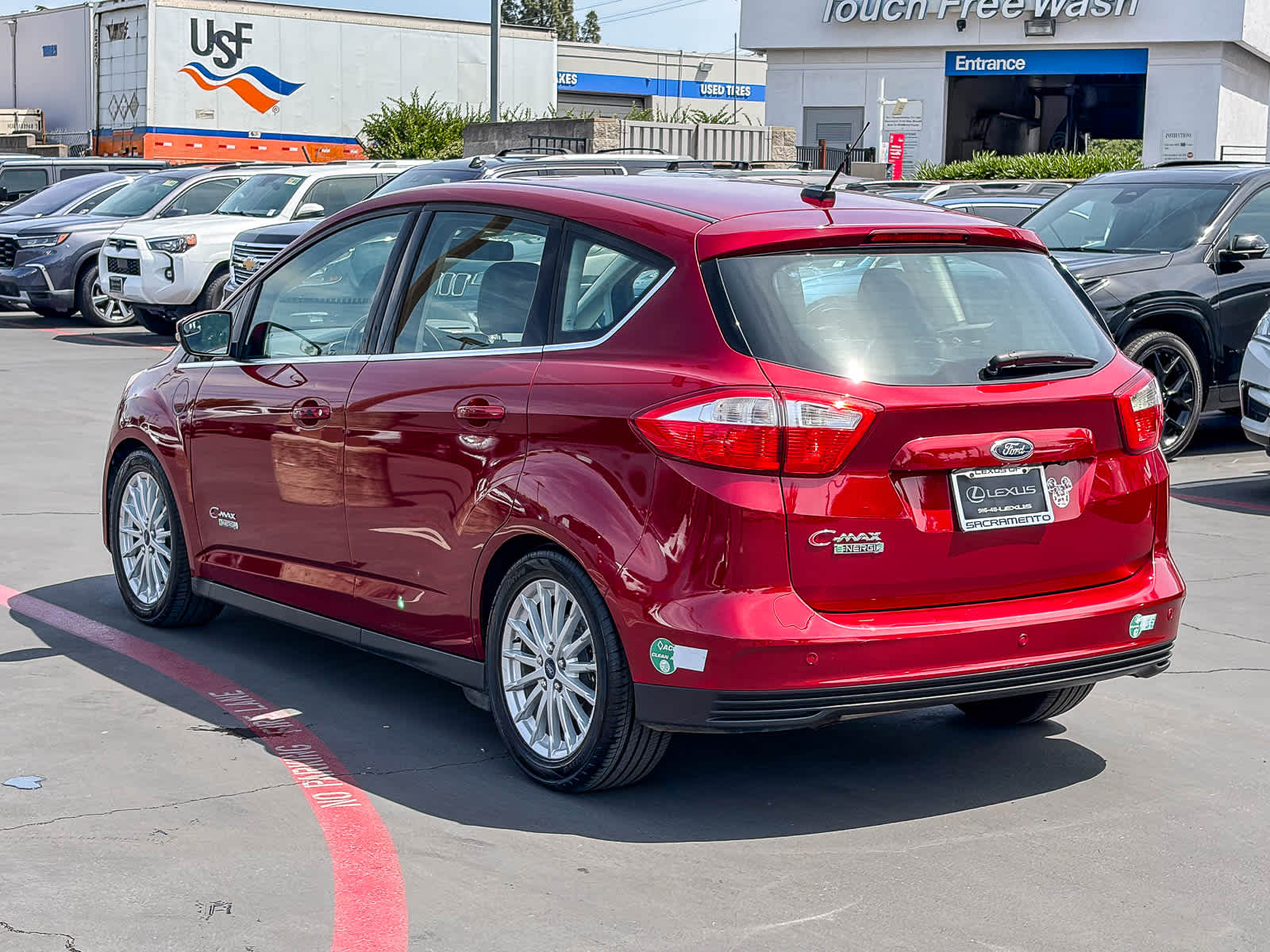 Used 2014 Ford C-Max Energi SEL with VIN 1FADP5CU7EL503500 for sale in Sacramento, CA