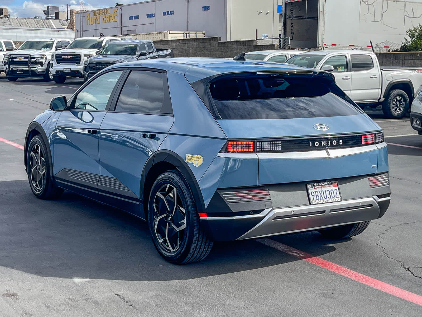 Used 2022 Hyundai IONIQ 5 SE with VIN KM8KMDAF6NU100879 for sale in Sacramento, CA