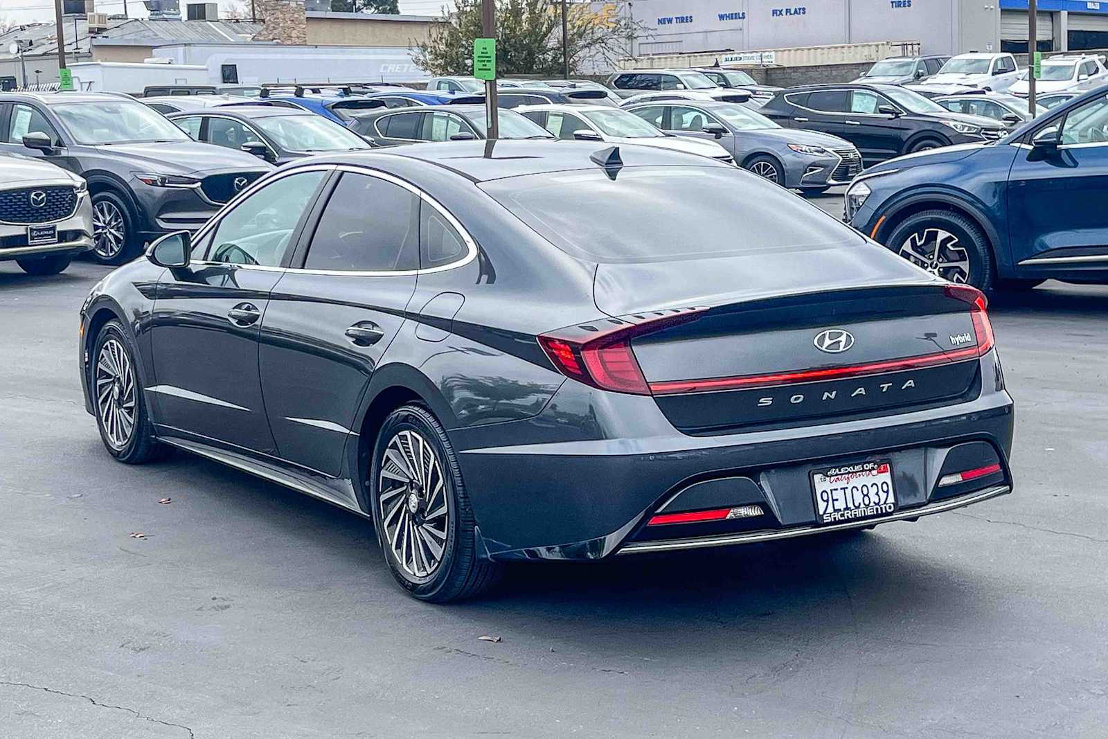 2021 Hyundai Sonata Hybrid SEL photo 2