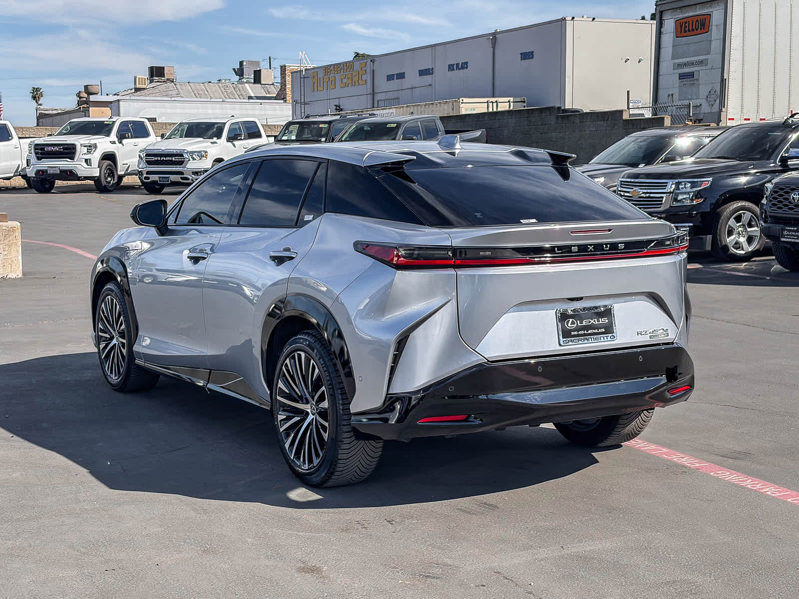 Used 2023 Lexus RZ Luxury with VIN JTJAAAABXPA019499 for sale in Sacramento, CA