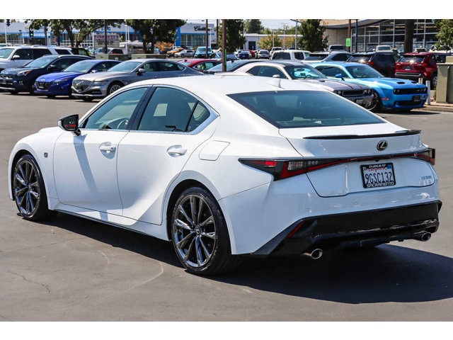 Certified 2023 Lexus IS 350 F SPORT with VIN JTHGZ1B25P5066385 for sale in Sacramento, CA