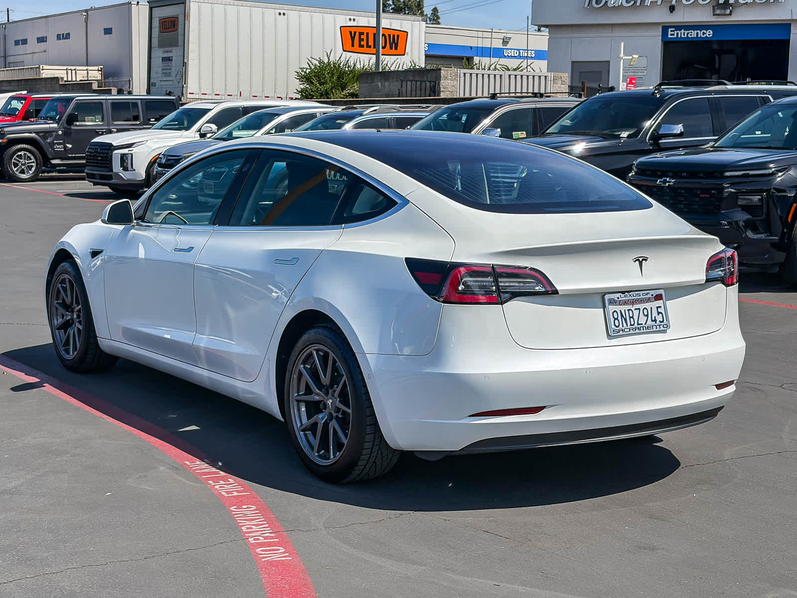 Used 2019 Tesla Model 3 Base with VIN 5YJ3E1EA6KF309983 for sale in Sacramento, CA