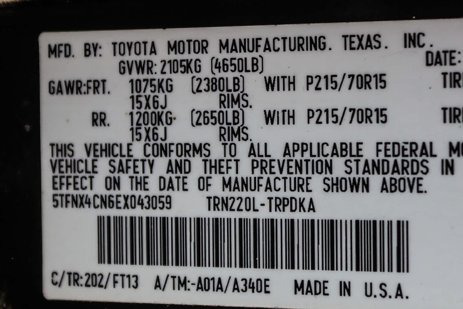 Thumbnail: 2014 Toyota Tacoma - 24