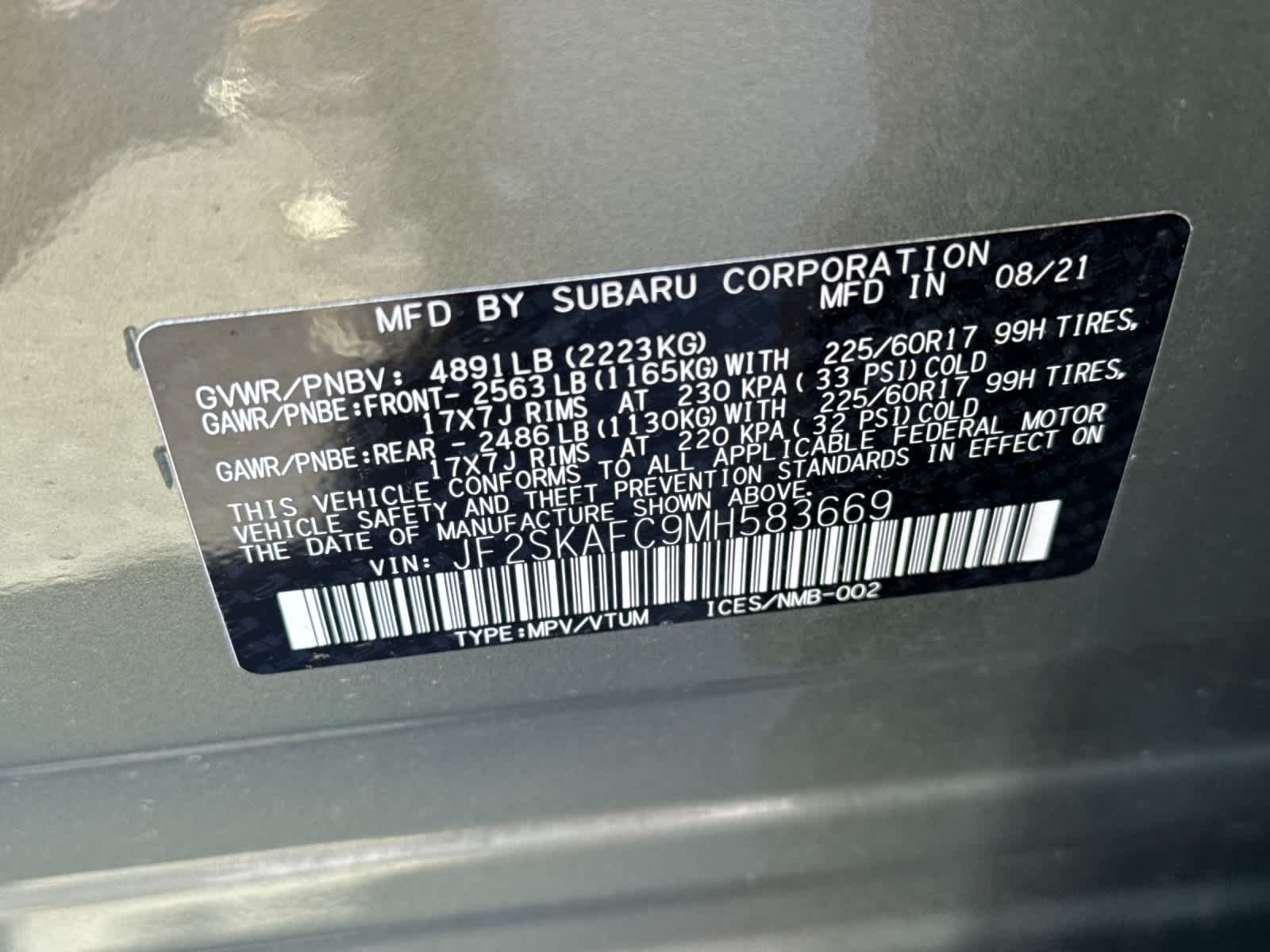 2021 Subaru Forester Premium - Photo 34