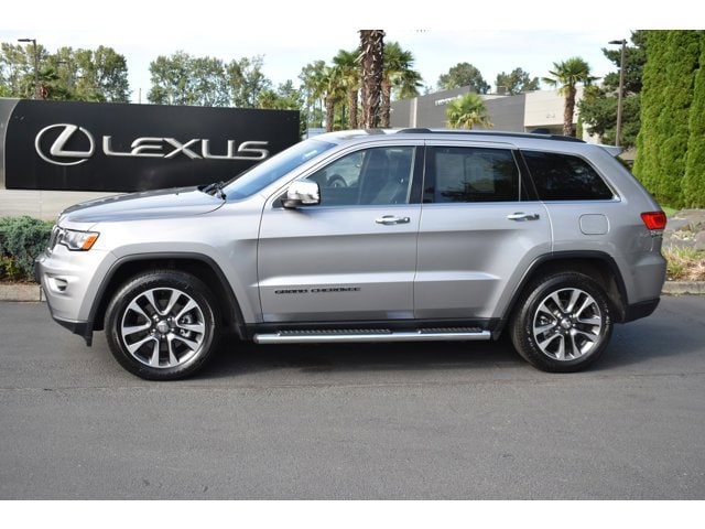 Used 2018 Jeep Grand Cherokee Limited with VIN 1C4RJFBTXJC333577 for sale in Fife, WA