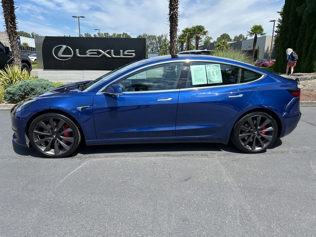 Used 2020 Tesla Model 3 Base with VIN 5YJ3E1EC9LF719437 for sale in Fife, WA