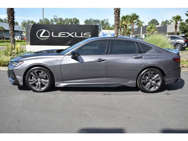 Used 2023 Acura TLX A-SPEC Package with VIN 19UUB6F53PA001764 for sale in Fife, WA